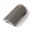 Wall Corner Cat Grooming Brush for Self-Grooming – Curved Massage