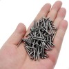 100pcs Finishing Nails Hand-Drive Hardware Carbon Steel Nail 25mm 1-inches