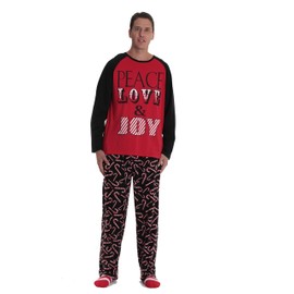 #followme Matching Christmas Pajamas for Couples, Dog and Owner