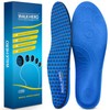 WalkHero Plantar Fasciitis Relief Insoles, High Arch Support Shoe Inserts