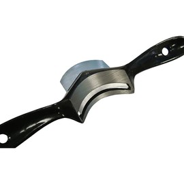 Faithfull FAISSTWIN Spokeshave Twin Pack Concave and Convex, Black|grey|blue