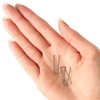 com-four® 100 x Straw Flower Needles - Clips for Flower