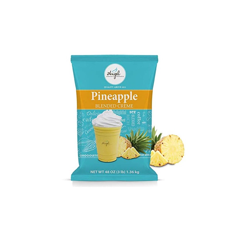 Angel Specialty Products, Blended Smoothie, Frappe Powder Mix, Pineapple [3