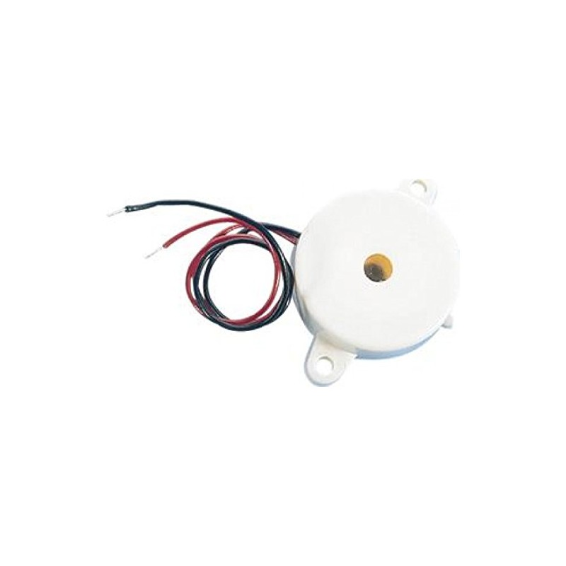 White Super Thin Piezo Buzzer