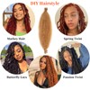 8 Packungen vorgetrennte, federnde Afro-Twist-Haar-Frühlings-Haarverlängerungen für weiche Locs Kunsthaar-Extensions für