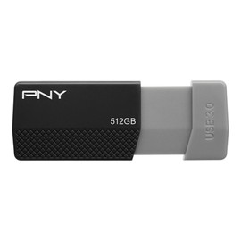 PNY USB 3.0 Flash Drive, 512GB, Black