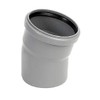 Soil Pipe 15 Degree Bend 110 mm Inlet - Push