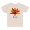 Turkey Belle Toddler Kids T-Shirt 5T Natural