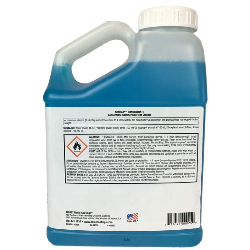 NEW Basic Coating Squeaky Spray Bottle 32 fl oz +