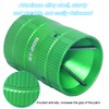 Pipe Reamer Tool, 50 × 65mm Green Aluminum Alloy Deburring