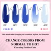 Eodci Changing Dip Powder Nail Set, 6 Colors Dipping Powder