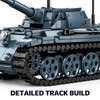 Military Armored Vehicle Building Block Model Kits, Small Brick Construction
