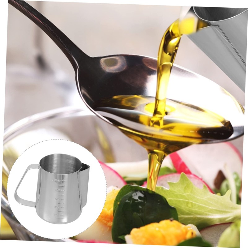 Gatuida Filtered Oil Pot Stainless Steel Strainer Steel Strainer Easy