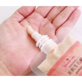 CamuCamu Beauty Skin Raw Soap, 1.8 oz (50 g), Kamukam Extract Blending, Haritsuya Facial Cleansing, Dense Foam, Soft Type, Facial Cleansing Foam Soap