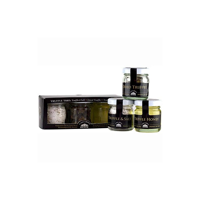 Casina Rossa Truffles Trio Pack: Truffle Carpaccio - Truffle Honey