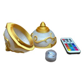 Palworld Pal Sphere - Color Changing with Remote Controlled RGB LED Light - 3D Printed