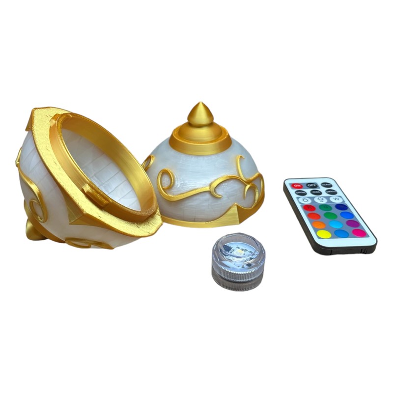 Palworld Pal Sphere - Color Changing with Remote Controlled RGB