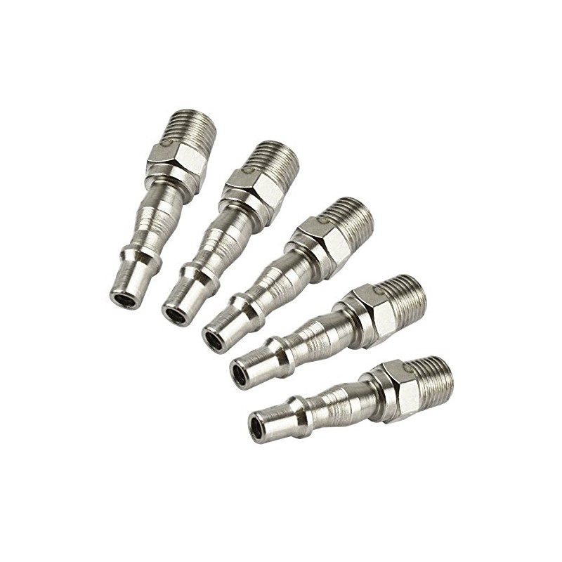 Air Line Hose Fitting Connector Quick Release 1/4 Male Thread