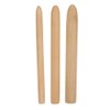 3pcs Large Thick Crochet Hook Wooden Knitting Needle Weaving Tool