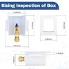 1-PACK GUOFIS Ice Maker Outlet Box,1/2"Push-fit Inlet x 1/4"OD Compression