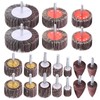 dophee 20PCS 80 Grit Aluminum Oxide Abrasive Flap Wheel Sander