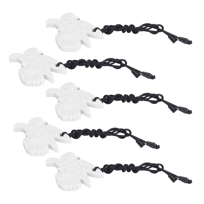 5Pcs Chew Necklace Food Grade Silicone Chewing Pendant for Toddlers