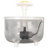 Cat Water Fountain Automatic Circulation USB Transparent Water Tank Silent