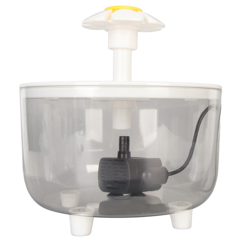 Cat Water Fountain Automatic Circulation USB Transparent Water Tank Silent