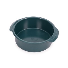 Joseph Joseph Nest™ Stampo Antiaderente Rotondo da Forno, Teglia per Torte, 23 cm, Acciaio al Carbonio, Maniglie Facili da Impugnare, Garanzia 10 Anni