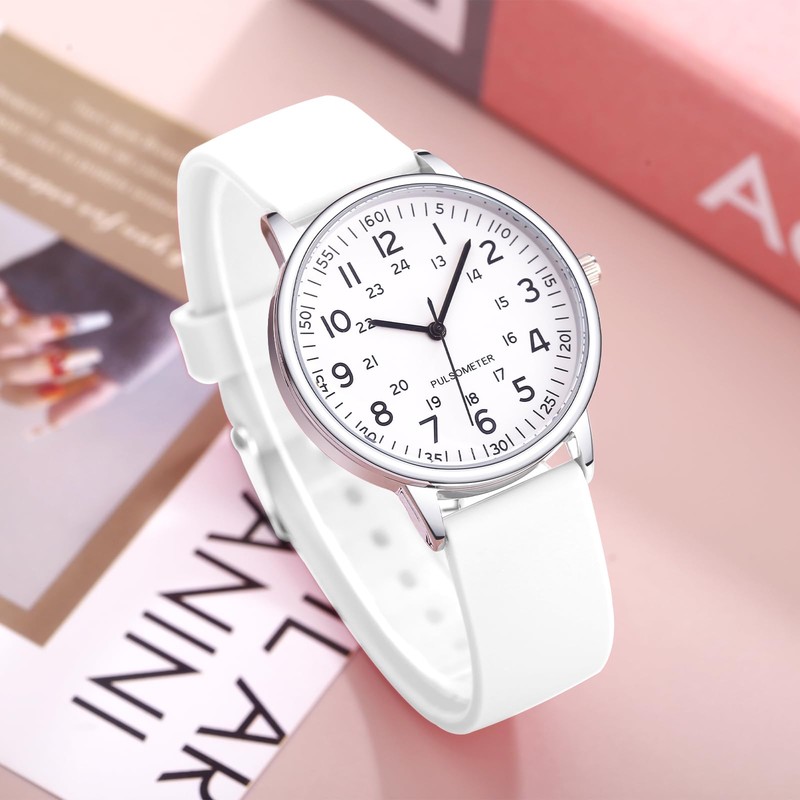 IBSO Women Watch for Nurse Easy to Read Dial Wristwatches