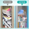 Synpinya 2 Pcs School Locker Shelf Organizer - Adjustable Locker