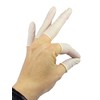 Romed Latex Finger Cots (Small )), Pack of 100