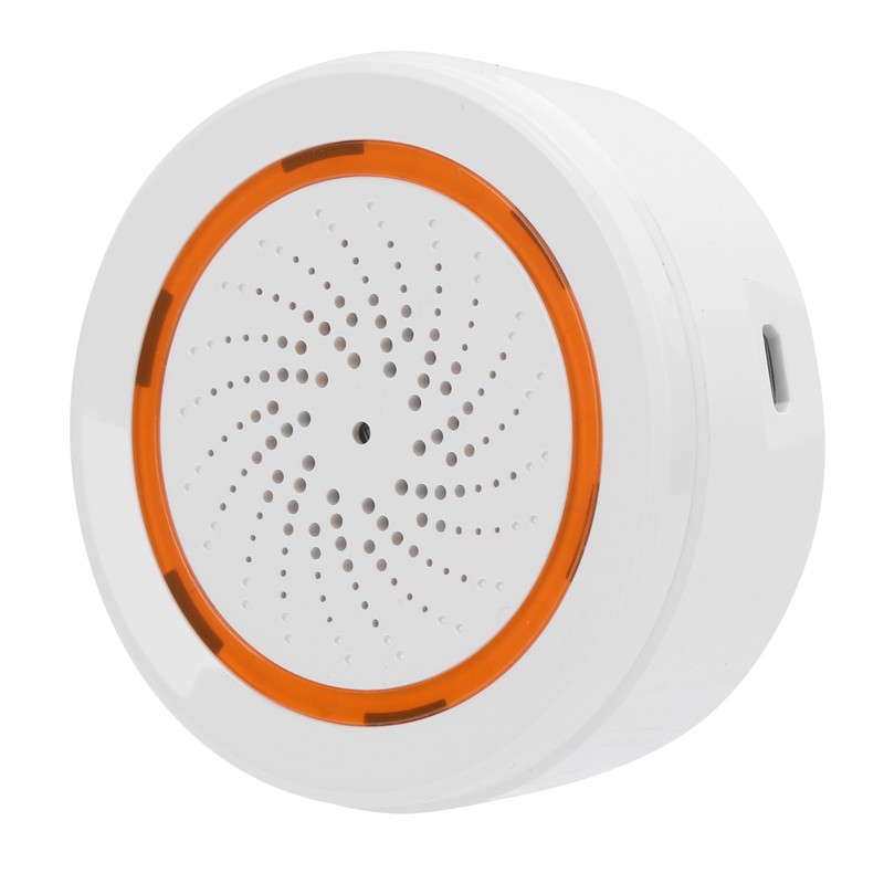 Smart Sensor for TUYA VoiceActivated Wireless AcoustoOptic Temperature Humidity 3