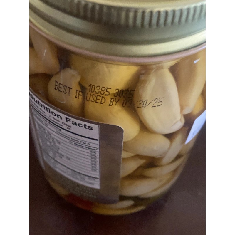 PEPPER PALACE SPICY PICKLED GARLIC - 16 OZ JAR BUY