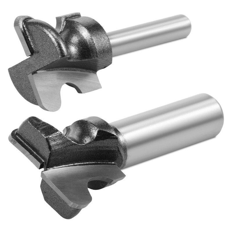 2 Pcs Juice Groove Router Bit Precise Juice Groove Jig