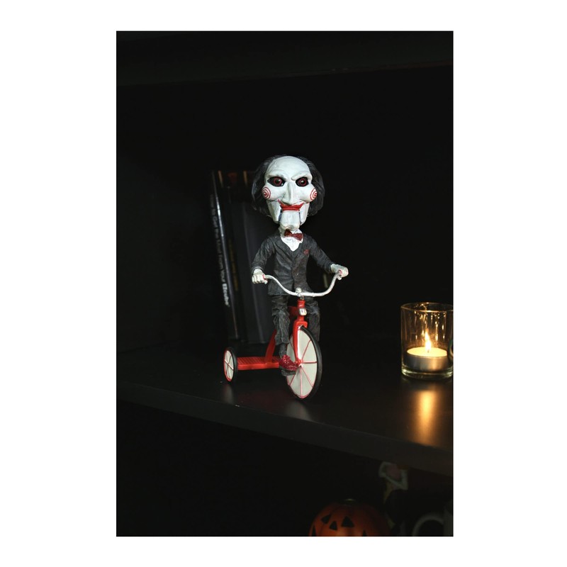 NECA Saw (2004) 8" Billy the Puppet Head Knocker Bobblehead