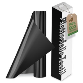 CRAFTEE - Plotter Film Textile I Plotter Vinyl Film I Flex Film Plotter Textile I Vinyl Film Plotter I Plotter Film Vinyl I Plotter Accessories - (Black)