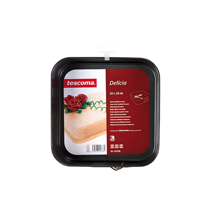 Tescoma Quadratische Springform, Tart Pfanne DELÍCIA 24 x 24 cm