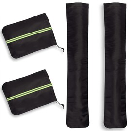 Side Mirror Covers and Windshield Wiper Covers for Trucks Cars SUVs Vans, 1 Pack Auto Rearview Protection Cover & Windshield Wiper Covers Protect from Ice Snow Frost Dew Rain Bird Poop Side Covers