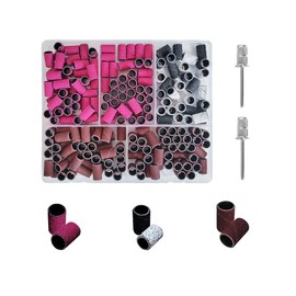 190 Pcs Nail Drill Sanding Bands Set, Grits Nail Sanding Bands