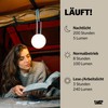 Campo Libre LENI Sphere, Camping Lamp, LED Lamp for Hanging,