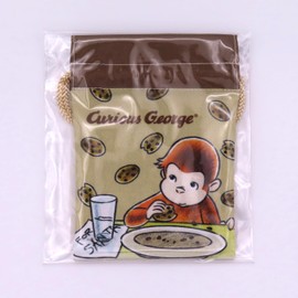 Marimo Craft MCG-064 Curious George Bean Cloth, Food, W 3.5 x H 4.7 inches (9 x 12 cm)