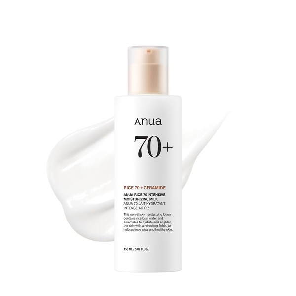 ANUA ANUA Rice 70 Intensive Moisturizing Milk, Lotion for Deep