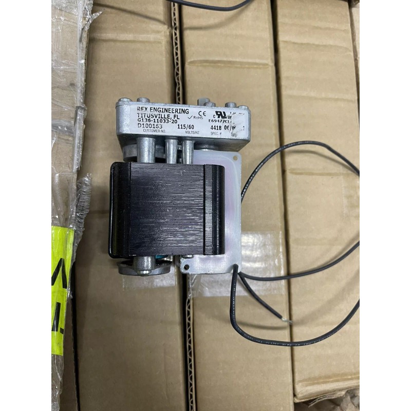 Rex AC Gearmotor Unidirectional 115V 60hz CM Style 50inlb 4418