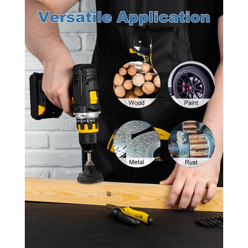 AOKLIT 24 Pcs Die Grinder Sanding Disc, 2 Inch Flap