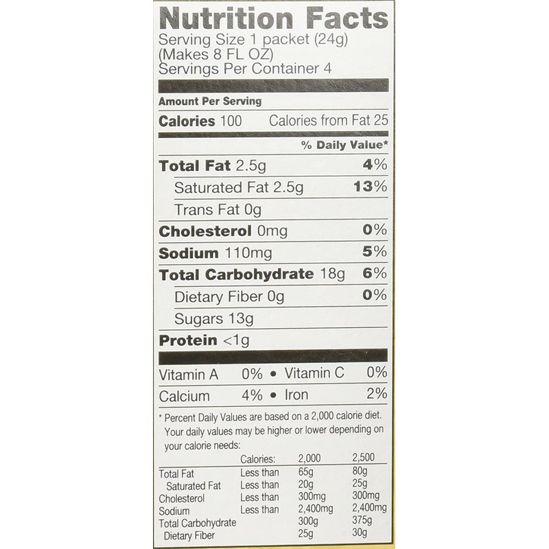 Folgers Mocha Chocolate Flavored Cappuccino Mix Packets, Instant Coffee Beverage,