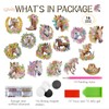 Horse Diamond Art Magnets Refrigerator - 16 PCS DIY Western