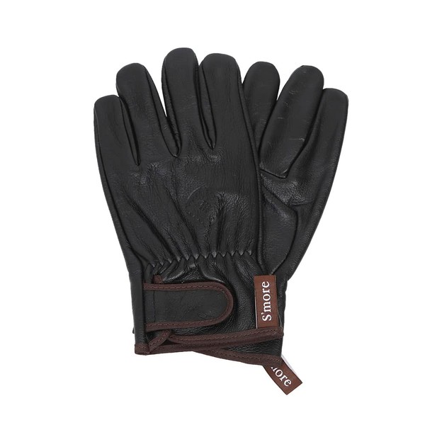 S'more Leather Gloves, Fireproof Gloves, Heat Resistant Gloves, Leather Gloves, 5 Finger Gloves, Genuine Leather, Cowhide Leather