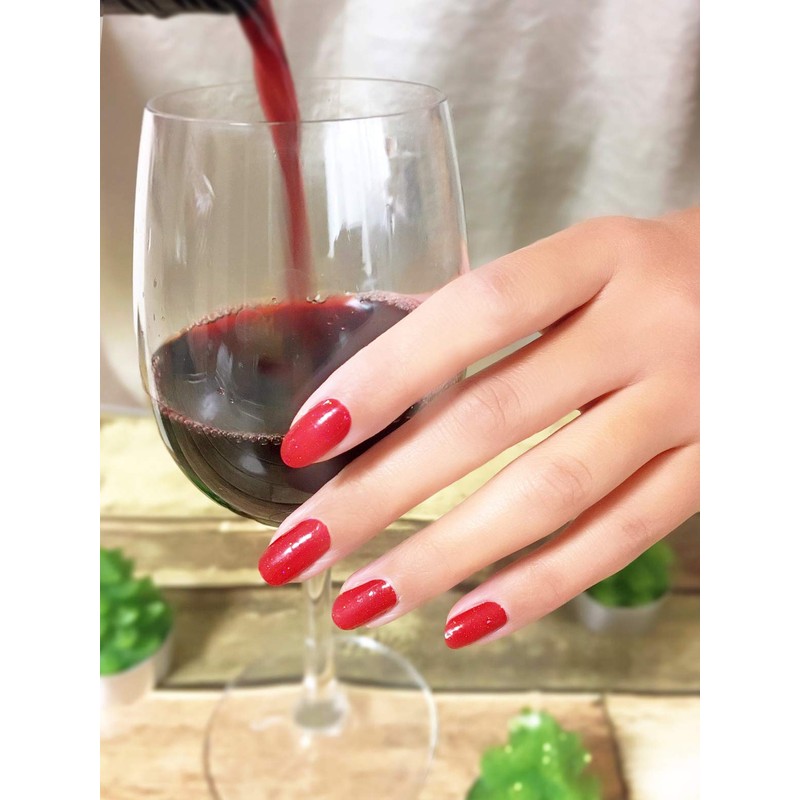 Peel and Stick Manicure Incoco "Berry Glitz"