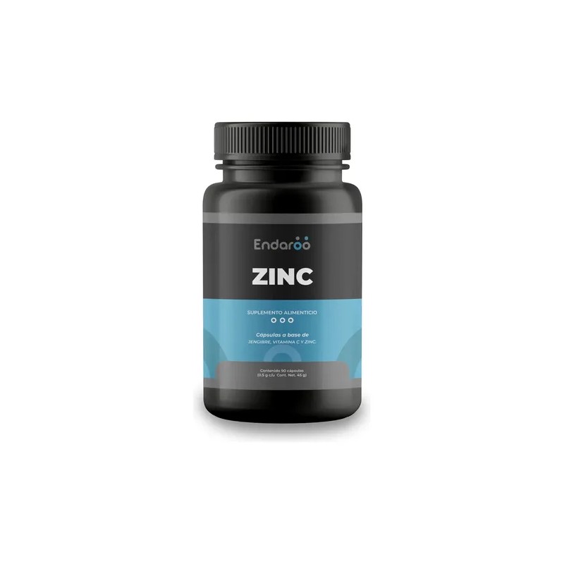 Suplemento Zinc Vitamina Jengibre Cápsulas Endaroo